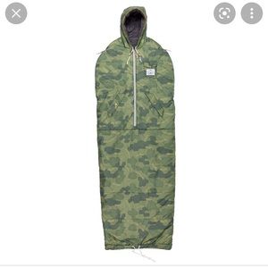 Poler Camo shaggy napsack sleeping bag